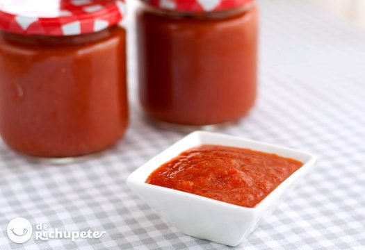 Salsa de tomate frito. receta casera y fácil en Arroz frito (receta personal)