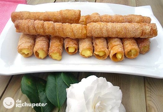 Recipe of fried canes or canutillos