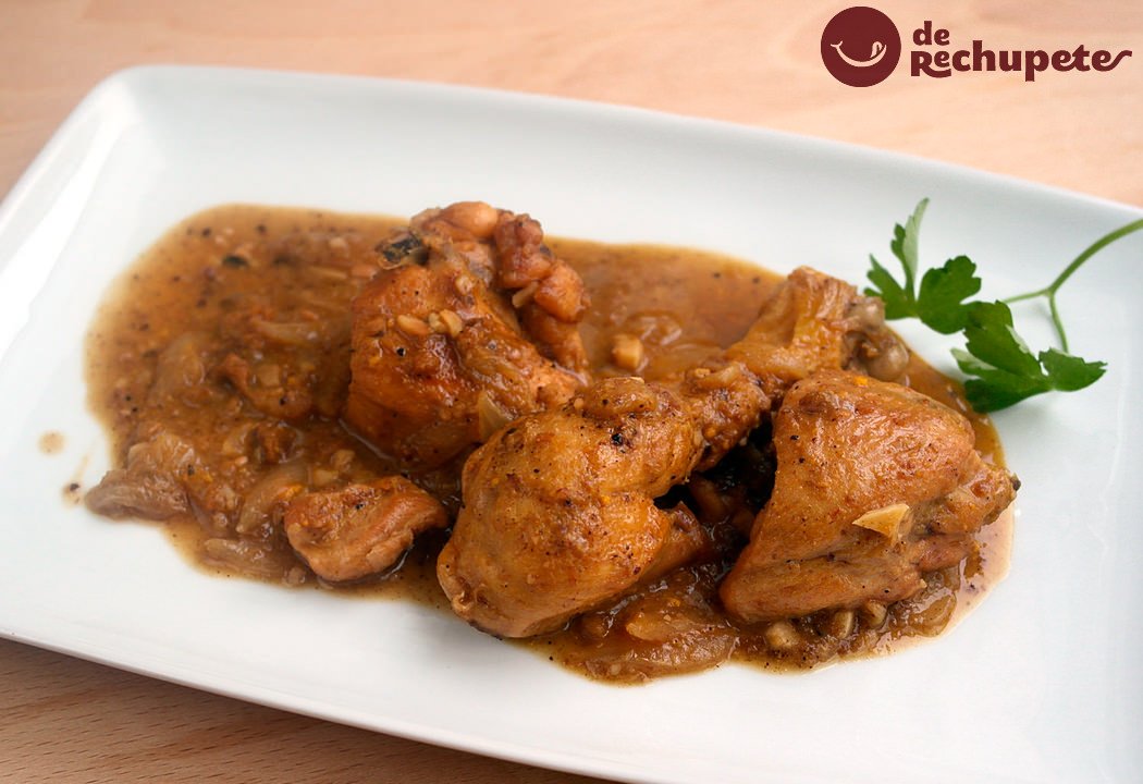 Pollo en salsa tradicional, receta fácil y deliciosa