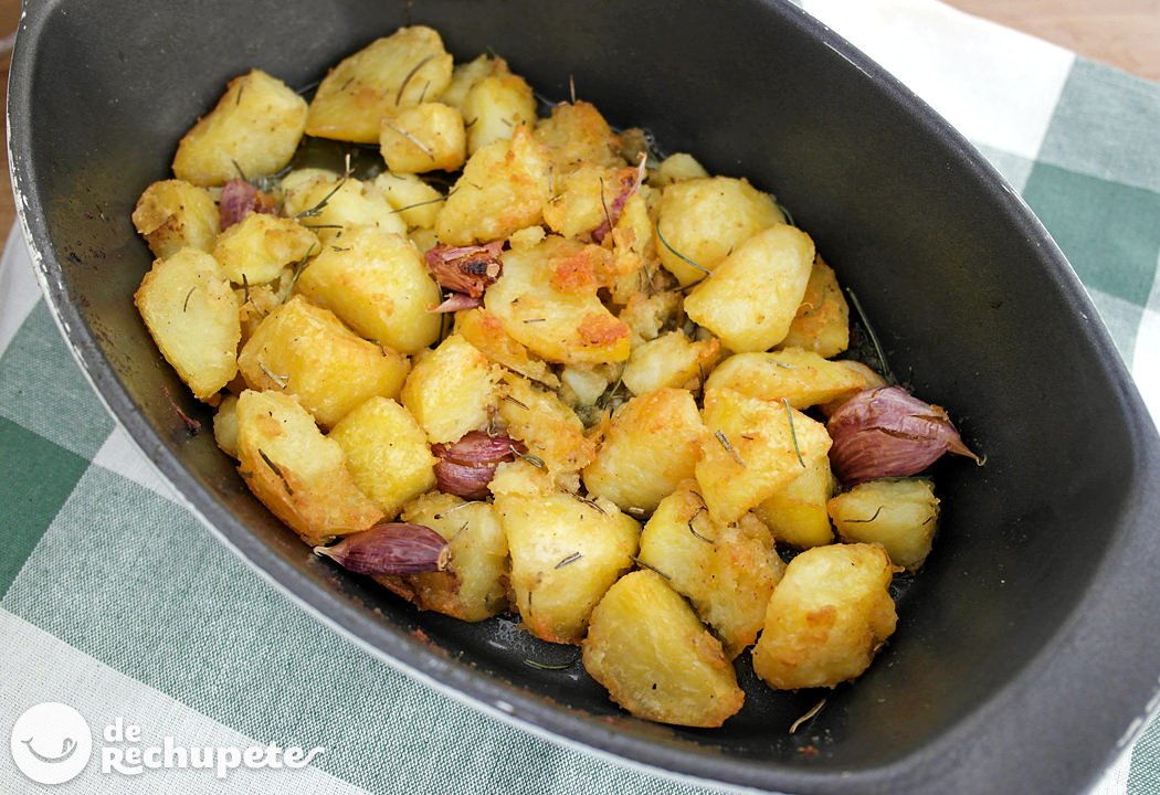 Patatas asadas al estilo Jamie Oliver