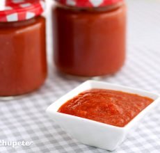 Salsa de tomate frito. Receta casera y fácil