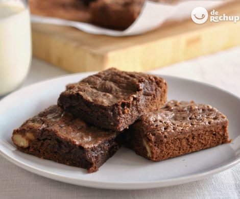 Brownie de Nutella. El brownie más fácil con sólo 5 ingredientes