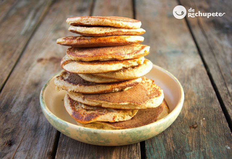 Tortitas caseras o pancakes. Receta súper fácil y deliciosa