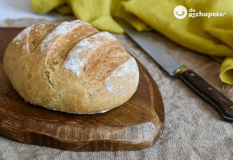 Pan de trigo fácil estilo rústico