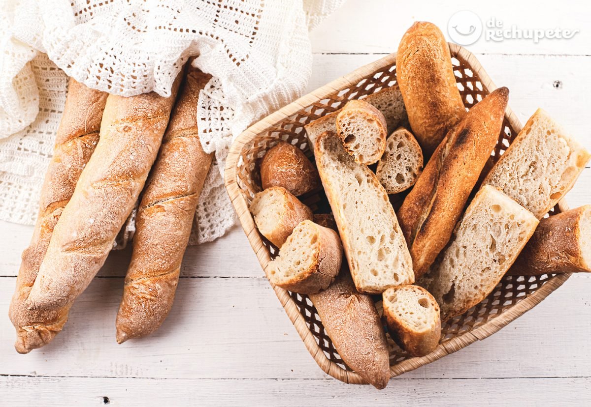 Cómo hacer barras de pan fáciles
