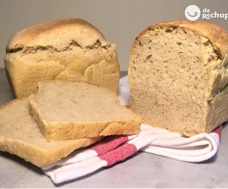Pan de molde casero con masa madre