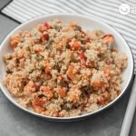 Quinoa con verduras. Receta súper fácil y saludable