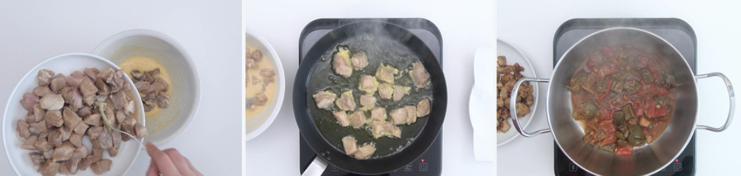 Кисло-сладкая свинина или Тан Цу Ли Цзи.  пошаговый китайский рецепт