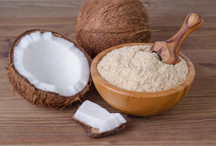 Harinas bajas en carbohidratos - Harina de coco