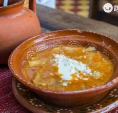 Sopa tarasca. Deliciosa receta mexicana