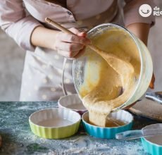 Cantidad de masa o crema para cada molde de tarta o bizcocho. Consejos y medidas