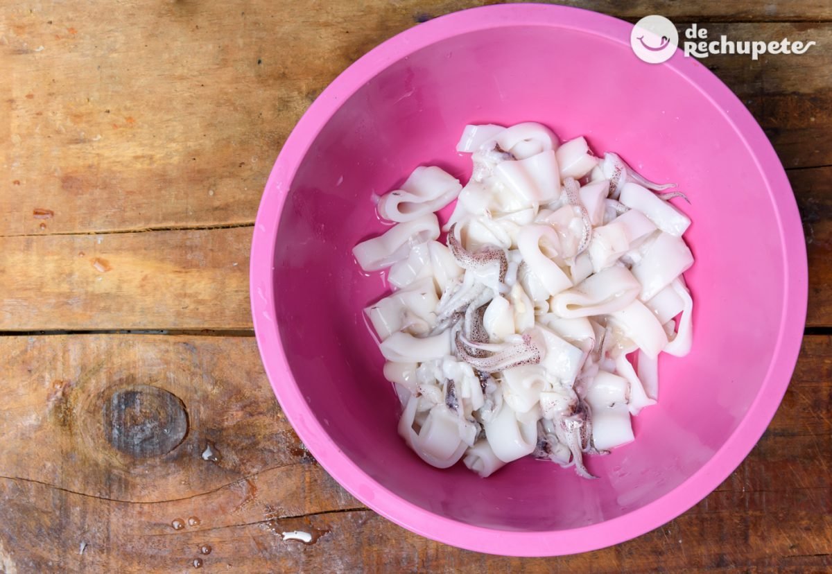 Calamares ¿Cómo limpiarlos y cocinarlos?
