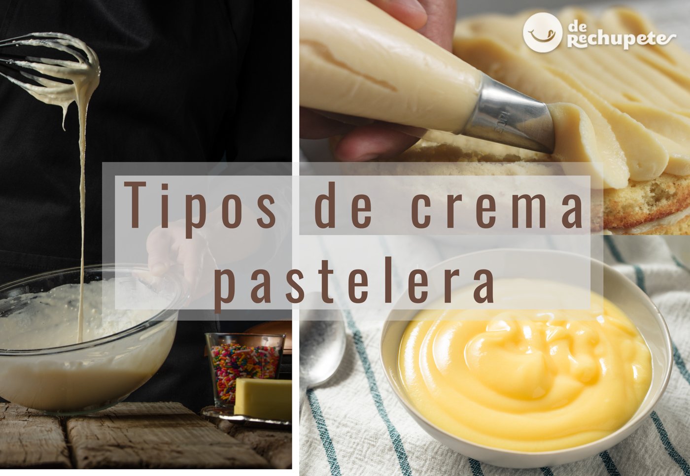 Cómo hacer crema pastelera, varias formas distintas de prepararla en casa -  De Rechupete