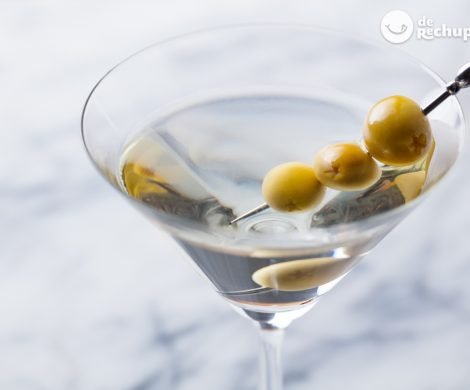 Dry Martini o Martini seco. Cóctel fácil en casa como el mismo James Bond