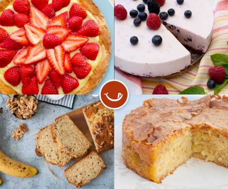 26 recetas de bizcochos y tartas con fruta, los más jugosos y saludables