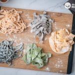 Cómo hacer pasta fresca de colores y sabores.  tipos de pasta fresca