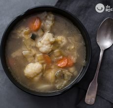Cómo hacer una sopa de verduras casera