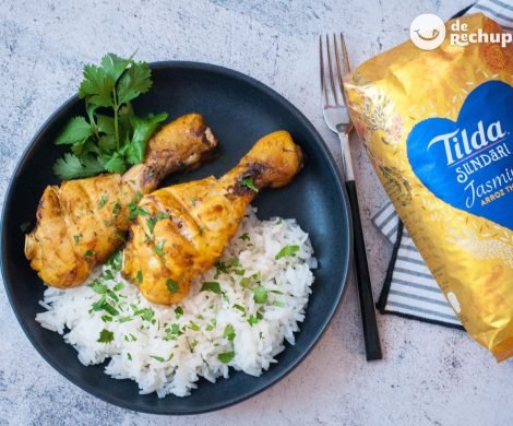 Cómo hacer arroz con pollo tandoori