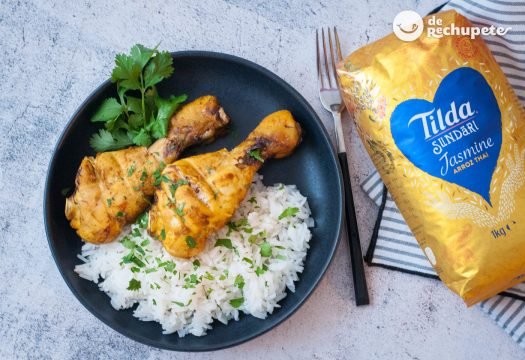 Cómo hacer arroz con pollo tandoori
