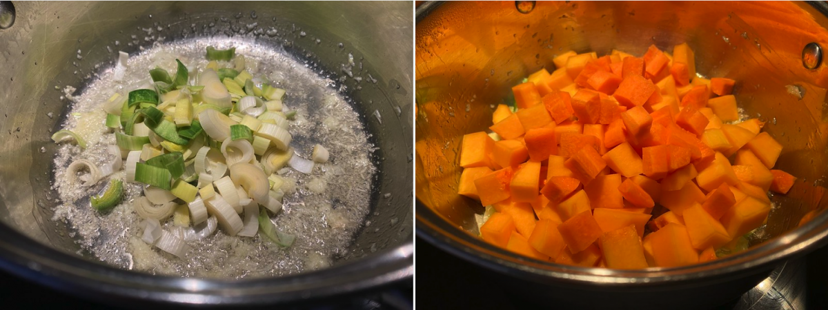 Cómo hacer garbanzos con verduras - sofrito