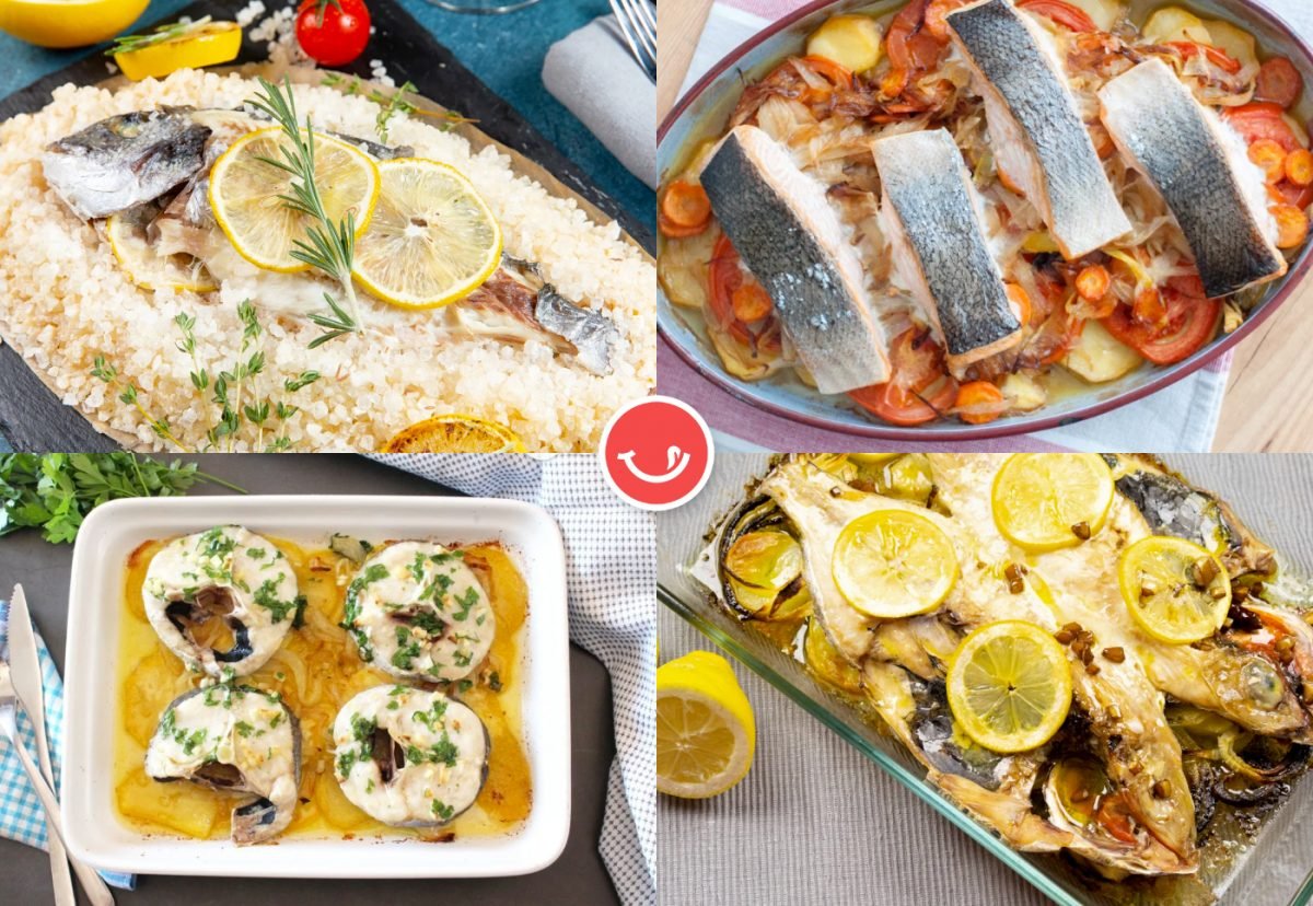  recetas de pescado al horno que puedes hacer todo el año